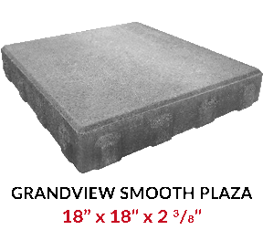 Grandview Smooth Paving Stones | R.I. Lampus